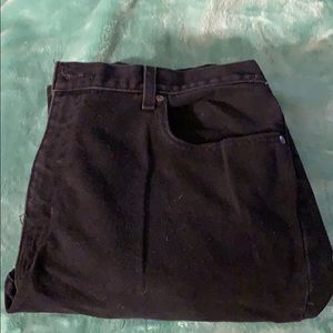 George Men’s 40X32 black bootcut jeans